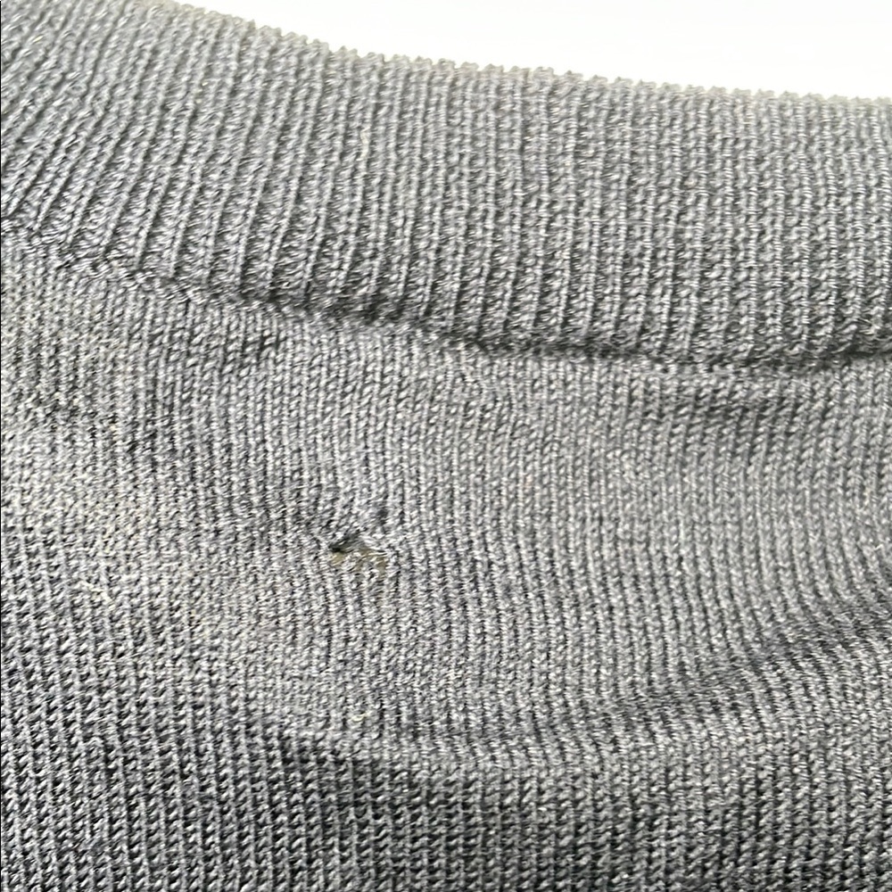 VINCE Mens Sweater Size XL Pullover Crew Navy w/ Stripes - Picture 5 of 7